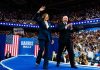 Kamala Harris e Tim Walz apostam em eventos de campanha na Georgia
