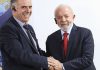 Lula recebeu hoje presidente eleito do Uruguai no Palácio do Planalto